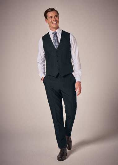 Taylor & Wright Vence Navy Waistcoat
