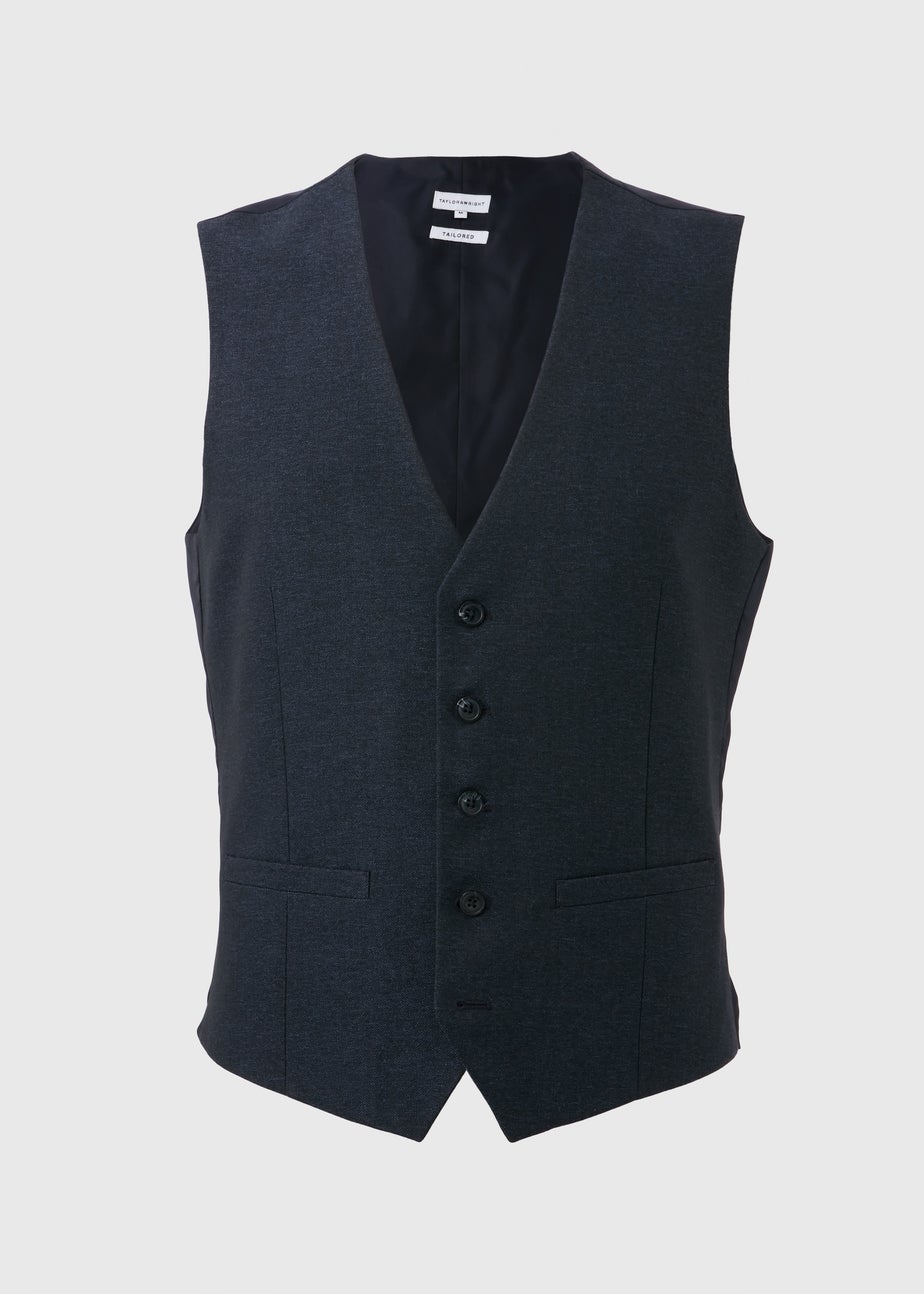 Taylor & Wright Vence Navy Waistcoat
