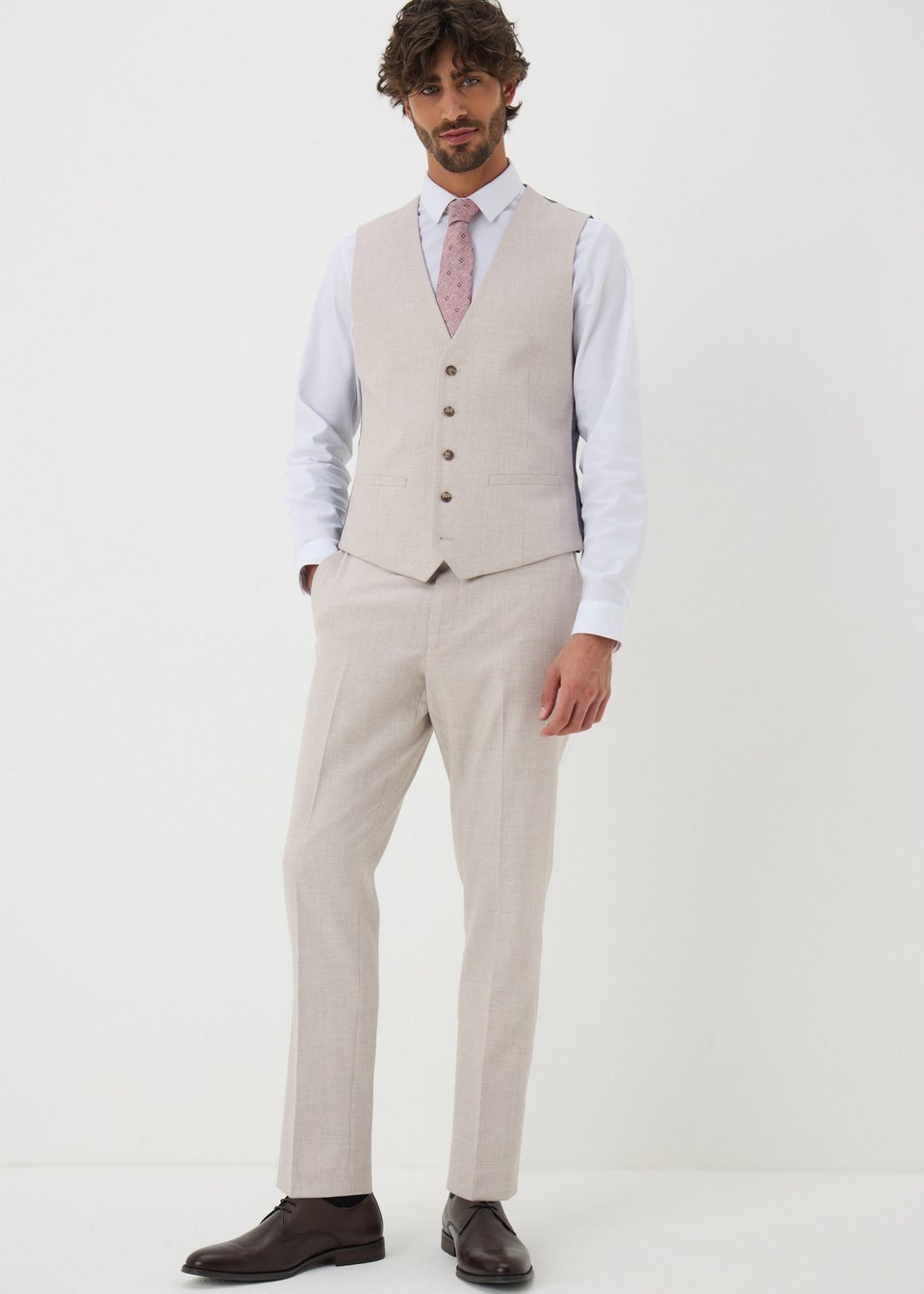 Taylor & Wright Monaco Stone Slim Trousers