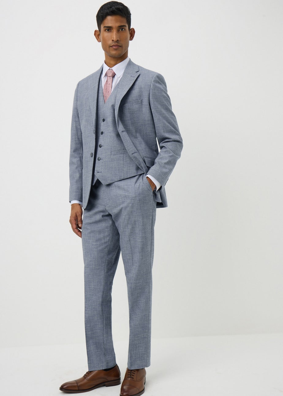 Taylor & Wright Cannes Blue Slim Fit Suit Jacket