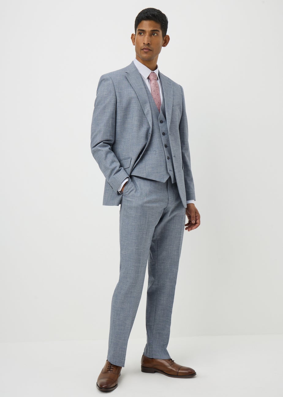 Taylor & Wright Cannes Blue Waistcoat