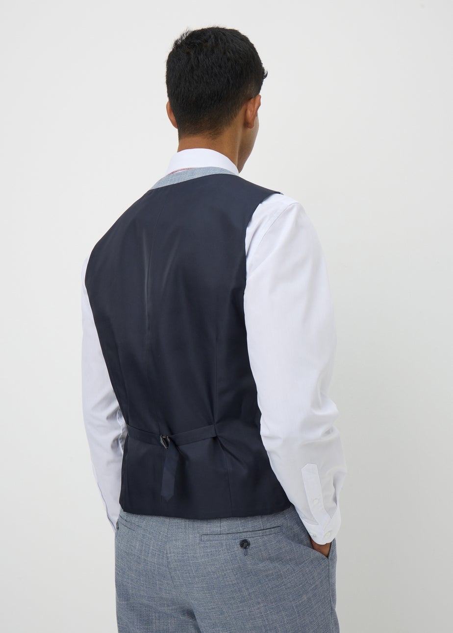 Taylor & Wright Cannes Blue Waistcoat