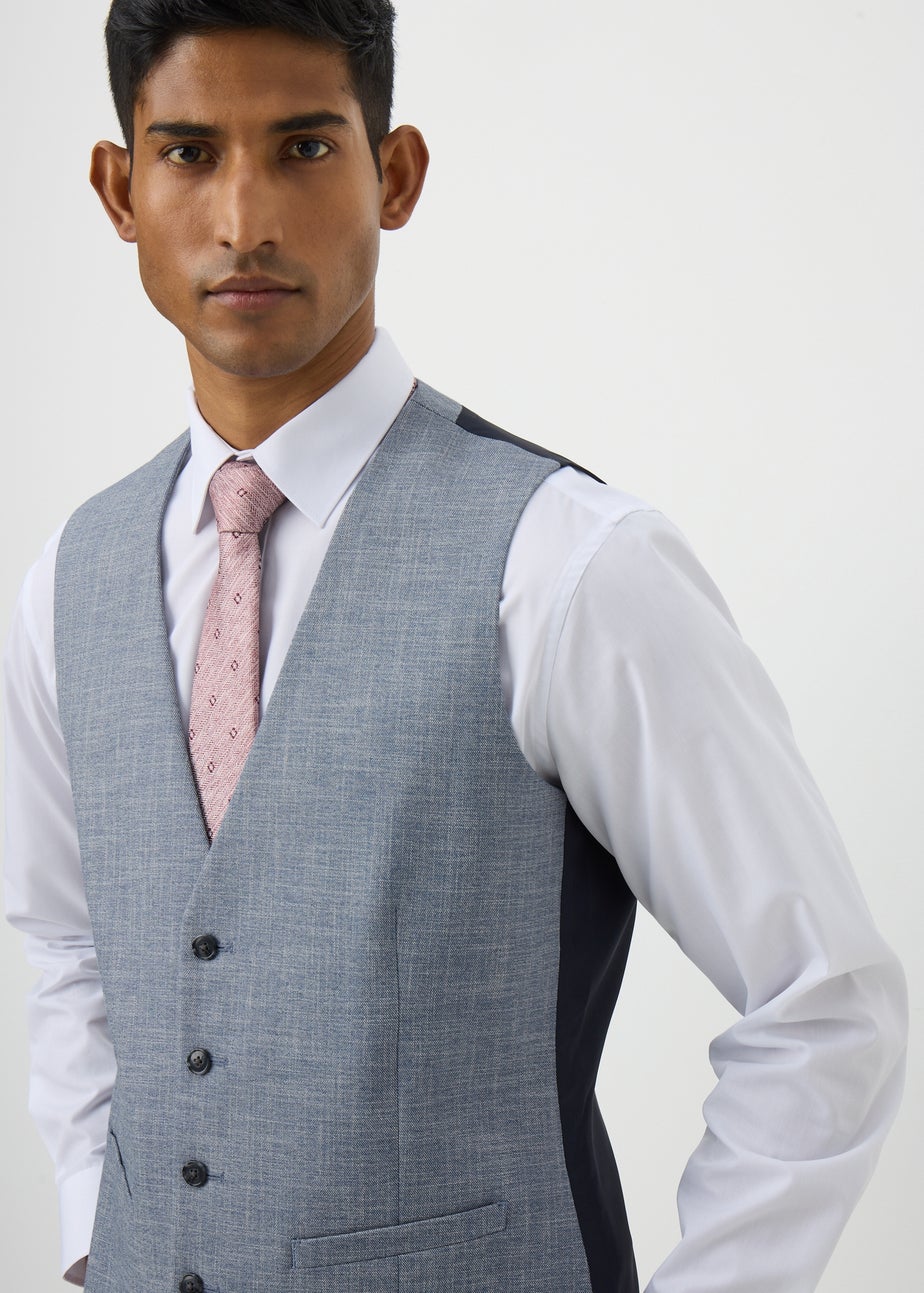 Taylor & Wright Cannes Blue Waistcoat