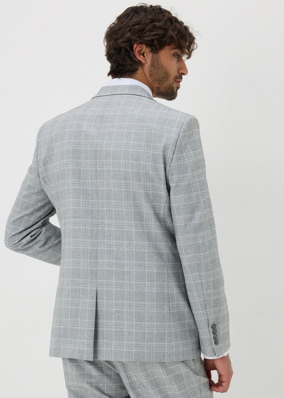 Taylor & Wright Cassis Check Tailored Suit Jacket