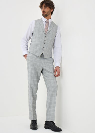 Taylor & Wright Cassis Check Tailored Suit Trousers