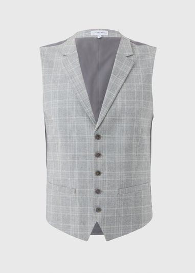 Taylor & Wright Cassis Check Waistcoat