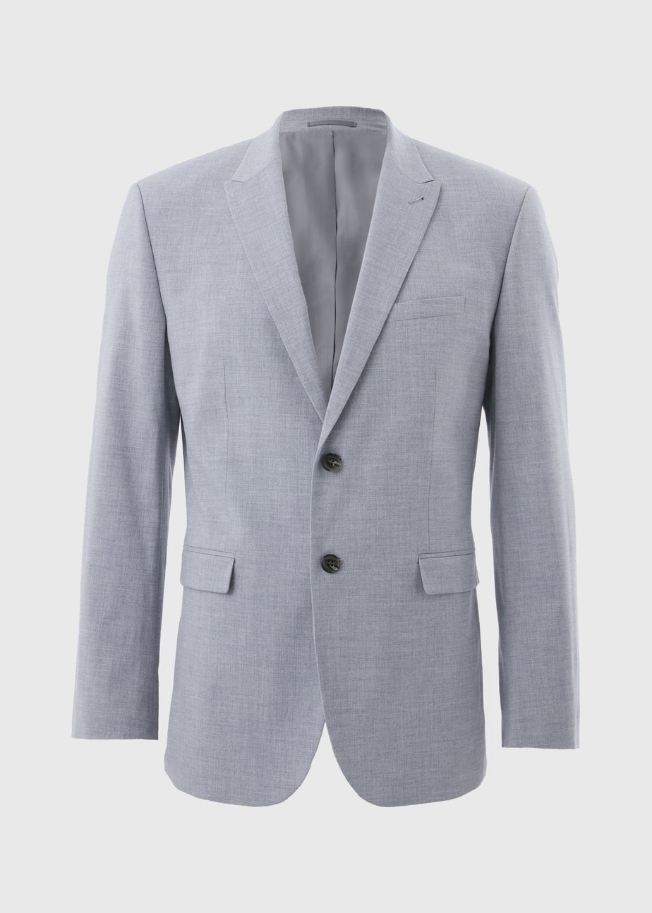 Taylor & Wright Azure Grey Melange Tailored Jacket