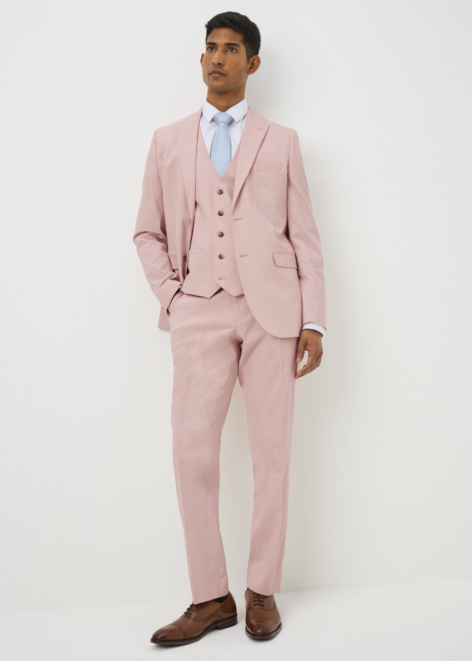 Taylor & Wright Tropez Pink Slim Fit Jacket