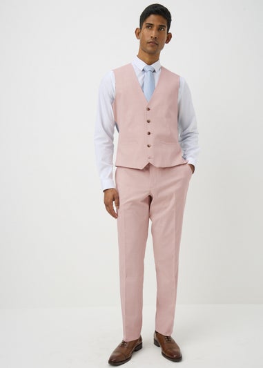 Taylor & Wright Tropez Pink Slim Fit Trousers