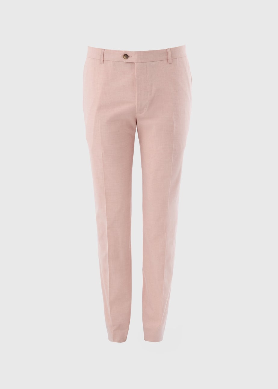 Taylor & Wright Tropez Pink Slim Fit Trousers