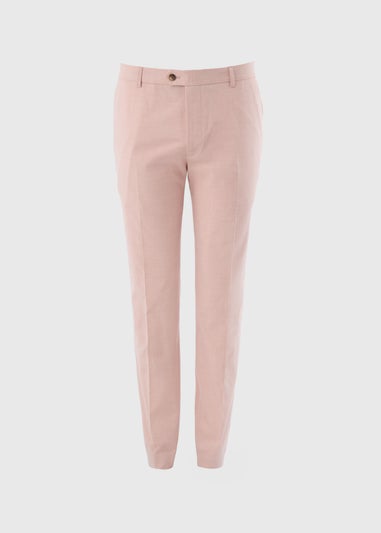 Taylor & Wright Tropez Pink Slim Fit Trousers