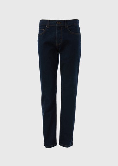 Indigo Straight Fit Jeans
