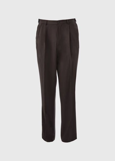 Taylor & Wright Charcoal Regular Fit Flexi Waist Trousers
