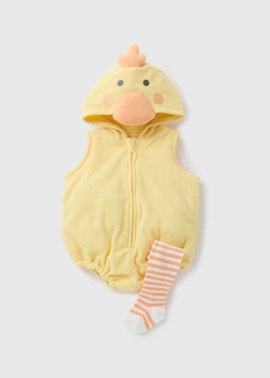 Baby Yellow Chick Dress Up Suit Set (Newborn-23mths)