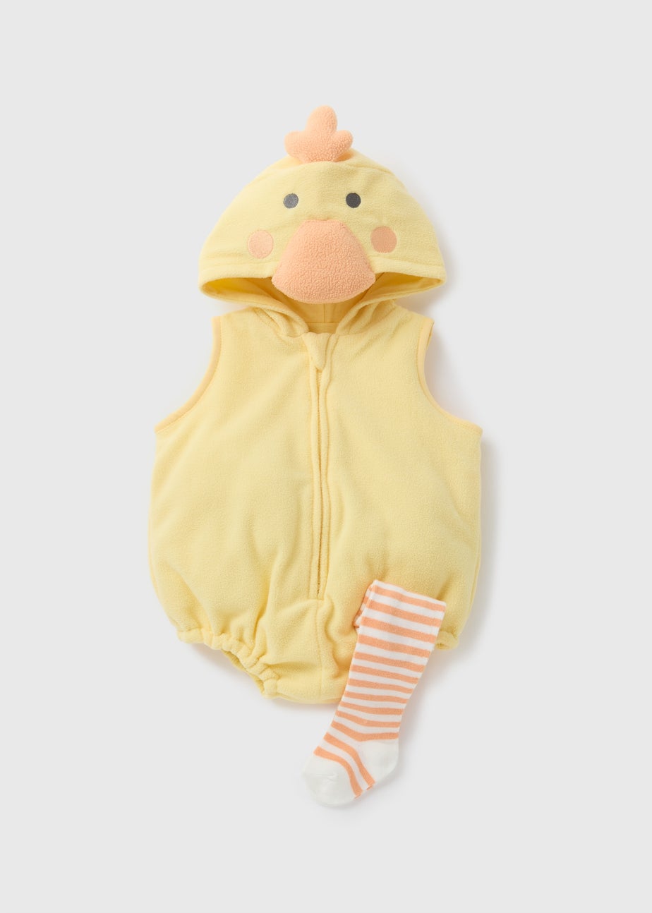 Baby Yellow Chick Dress Up Suit Set (Newborn-23mths)