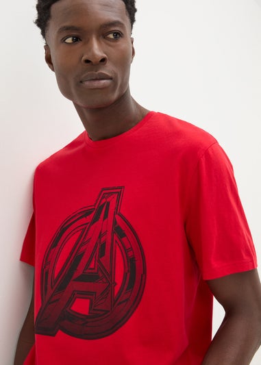 Avengers Red Logo T-Shirt