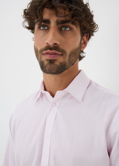 Taylor & Wright Pink Slim Fit Shirt