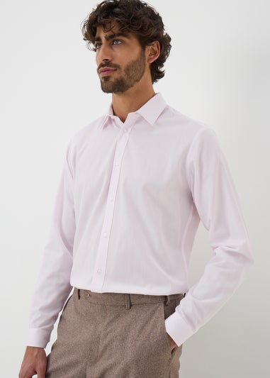 Taylor & Wright Pink Slim Fit Shirt