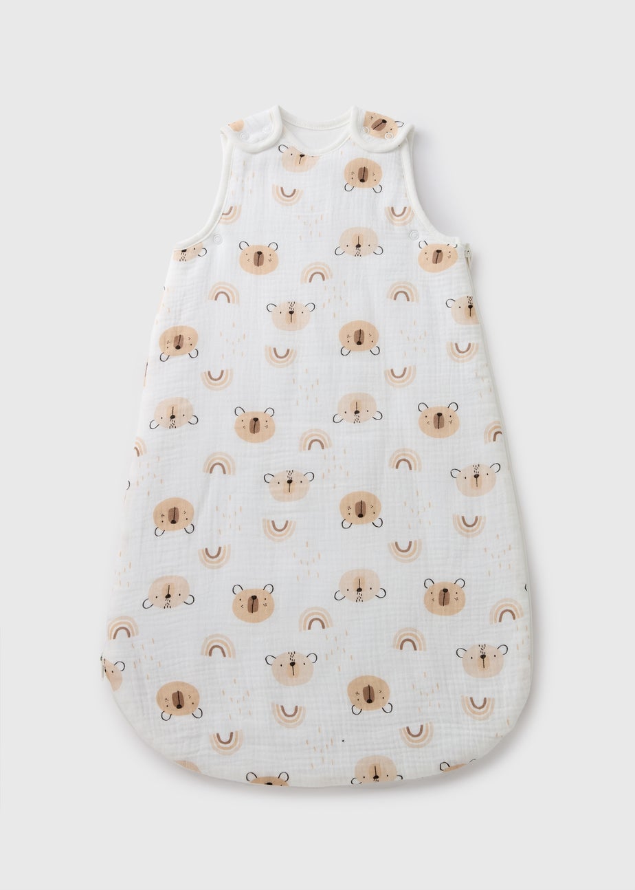 Baby White Bear Sleeping Bag (Newborn-23mths)