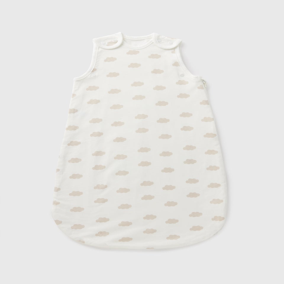 Baby Grey Cloud Sleeping Bag (Newborn-23mths)