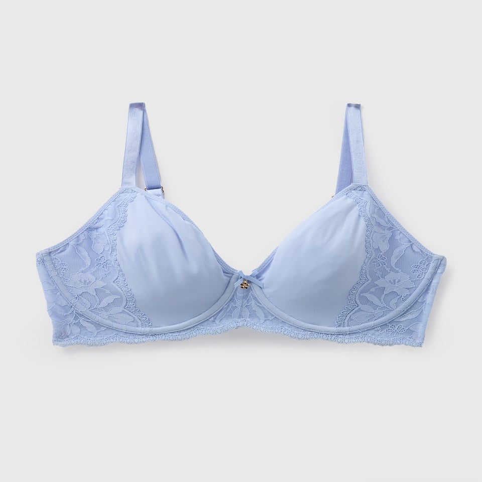 DD+ Blue Minimiser Comfort Bra