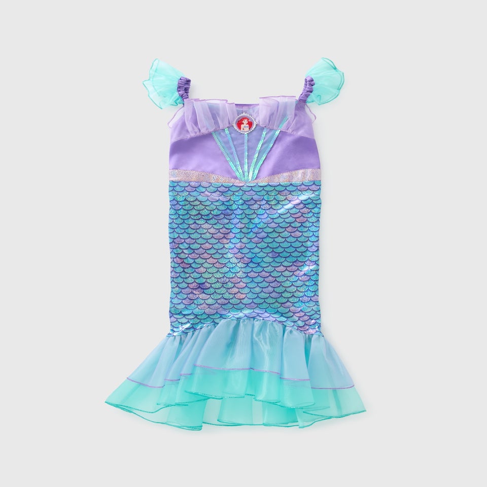 Disney Kids Lilac Ariel Costume (3-10yrs)