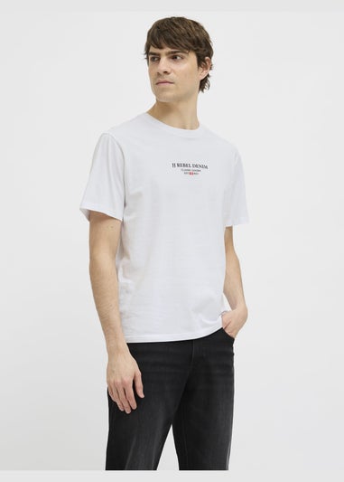 JJ Rebel White Logo T-Shirt