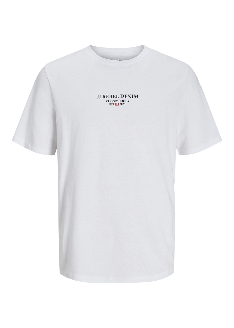 JJ Rebel White Logo T-Shirt