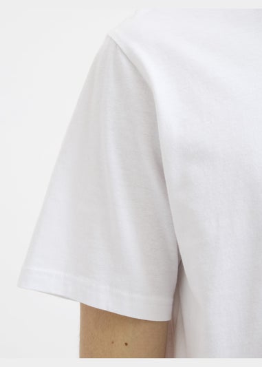 JJ Rebel White Logo T-Shirt