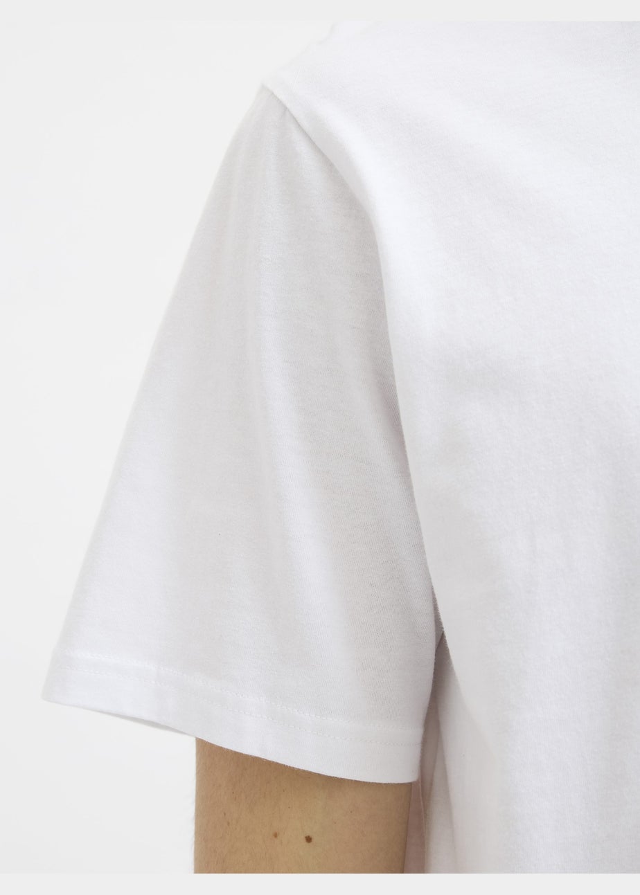 JJ Rebel White Logo T-Shirt