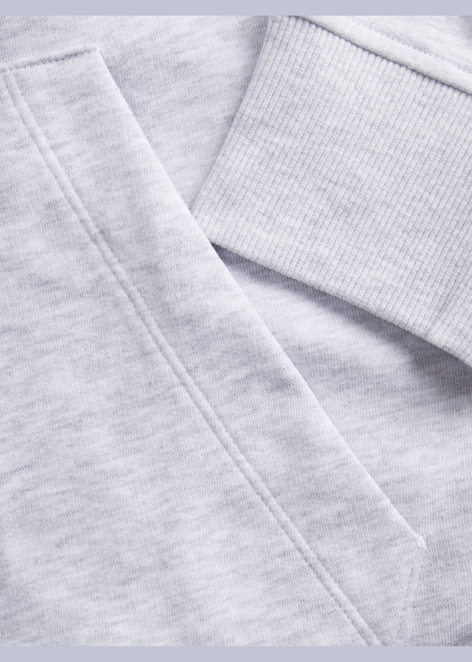 JJ Rebel Grey Tennis Slogan Hoodie