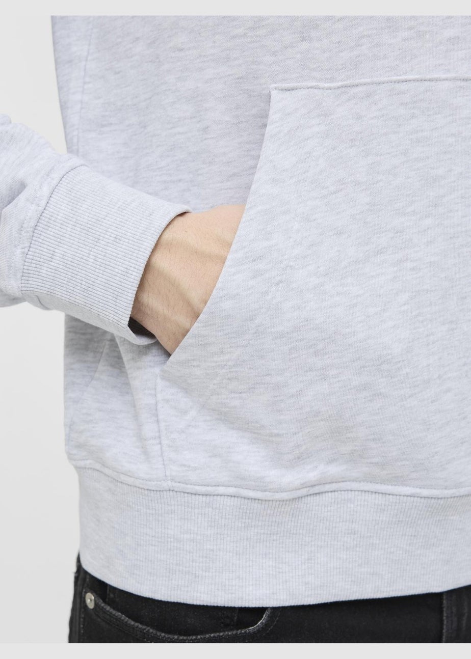 JJ Rebel Grey Tennis Slogan Hoodie