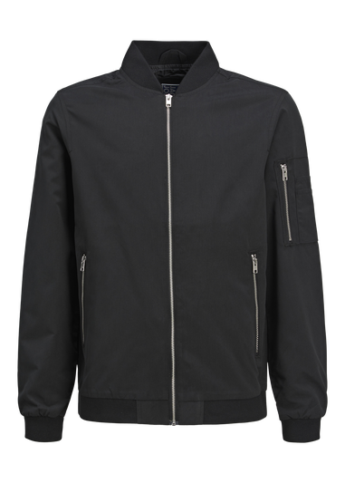 Jack & Jones Kids Black Rush Bomber Jacket (8-16yrs)
