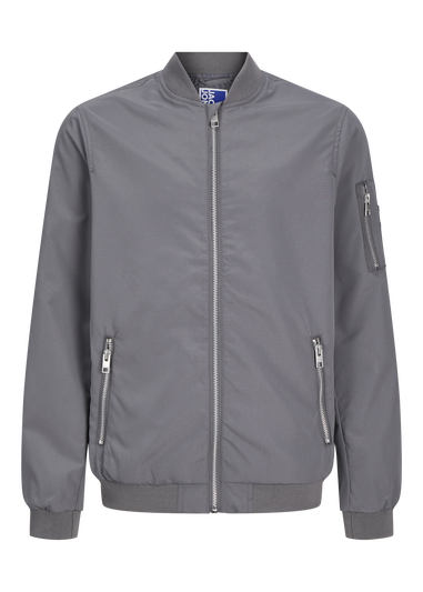 Jack & Jones Kids Grey Rush Bomber Jacket