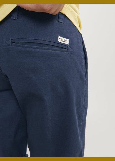 Jack & Jones Navy Chino Shorts (8-16yrs)