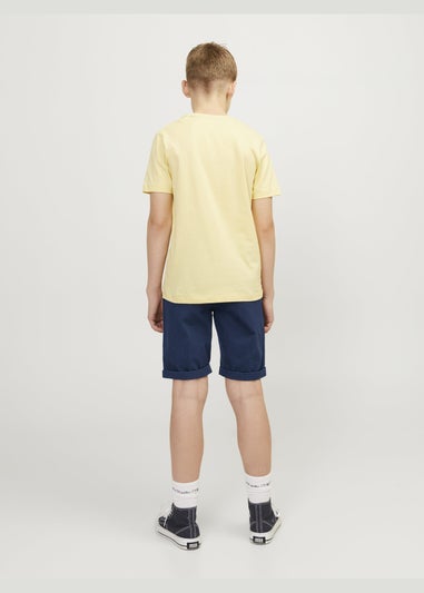 Jack & Jones Navy Chino Shorts (8-16yrs)