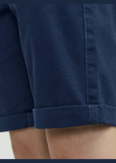 Jack & Jones Navy Chino Shorts (8-16yrs)