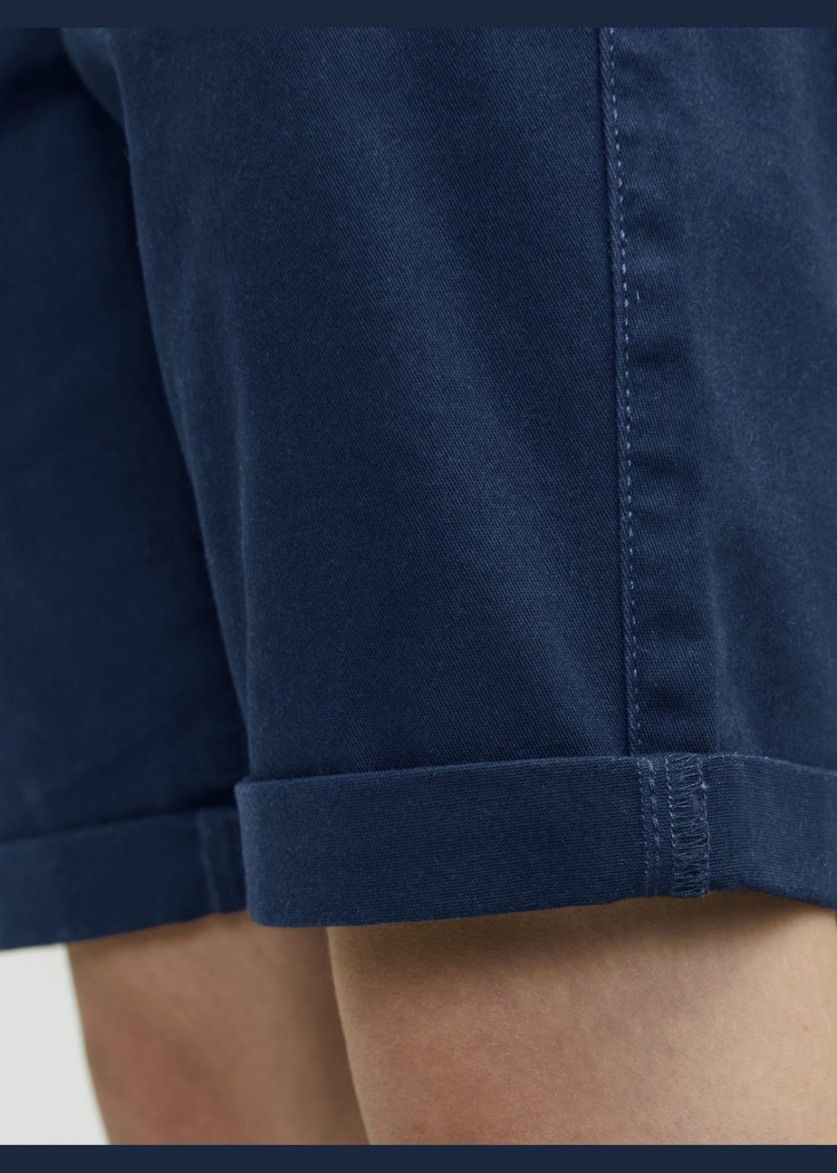 Jack & Jones Navy Chino Shorts (8-16yrs)