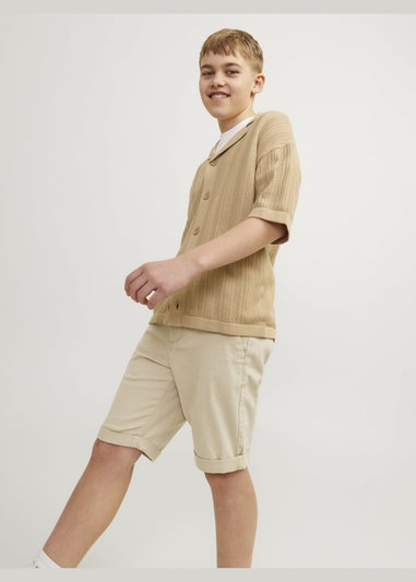 Jack & Jones Stone Chino Shorts (8-16yrs)