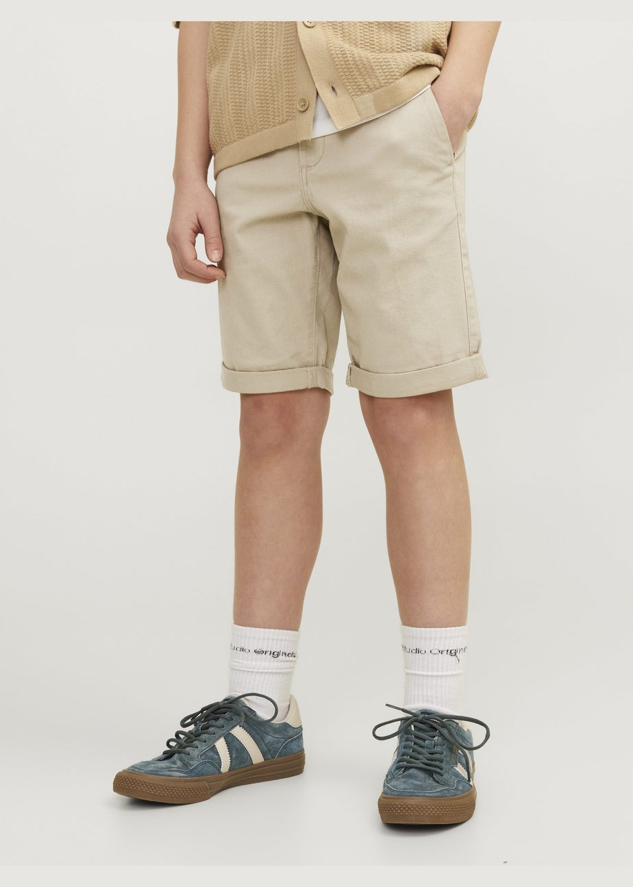 Jack & Jones Stone Chino Shorts (8-16yrs)