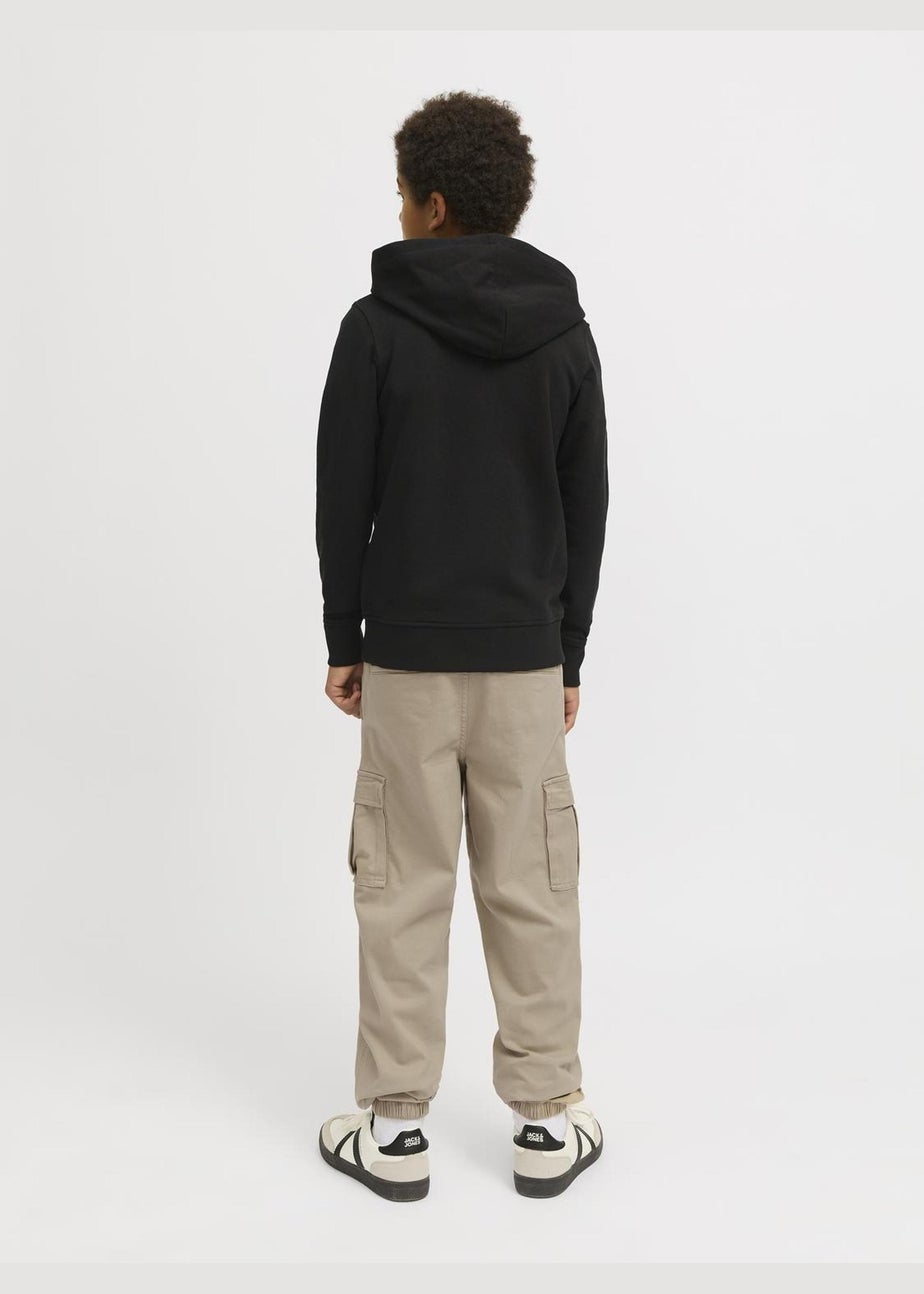Jack & Jones Kids Beige Cuffed Cargo Trousers (8-16yrs)