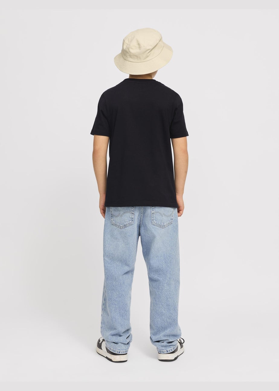 Jack & Jones Black T-Shirt (8-16yrs)