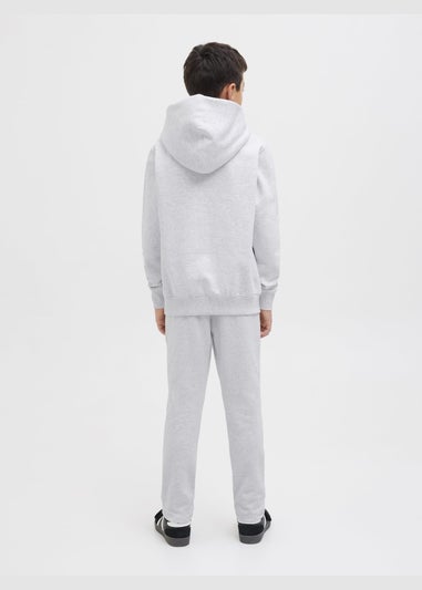 Jack & Jones Grey Slogan Jogging Bottoms