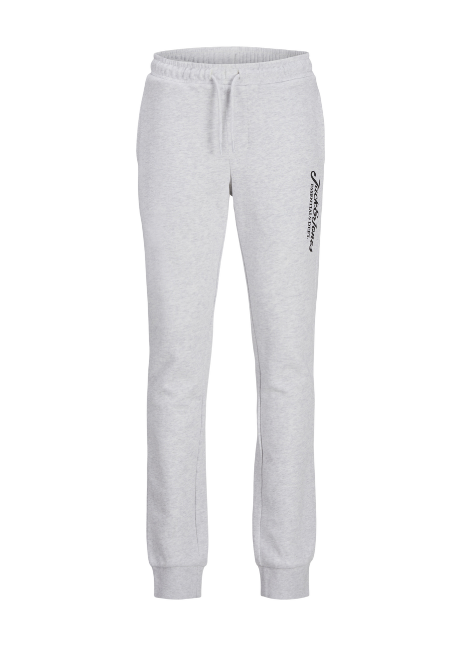 Jack & Jones Grey Slogan Jogging Bottoms