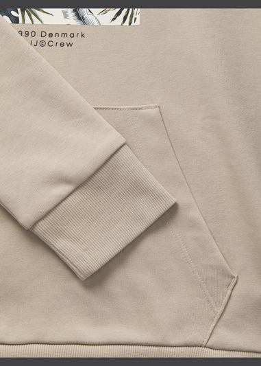 Jack & Jones Kids Beige Hawaii Hoodie (8-16yrs)