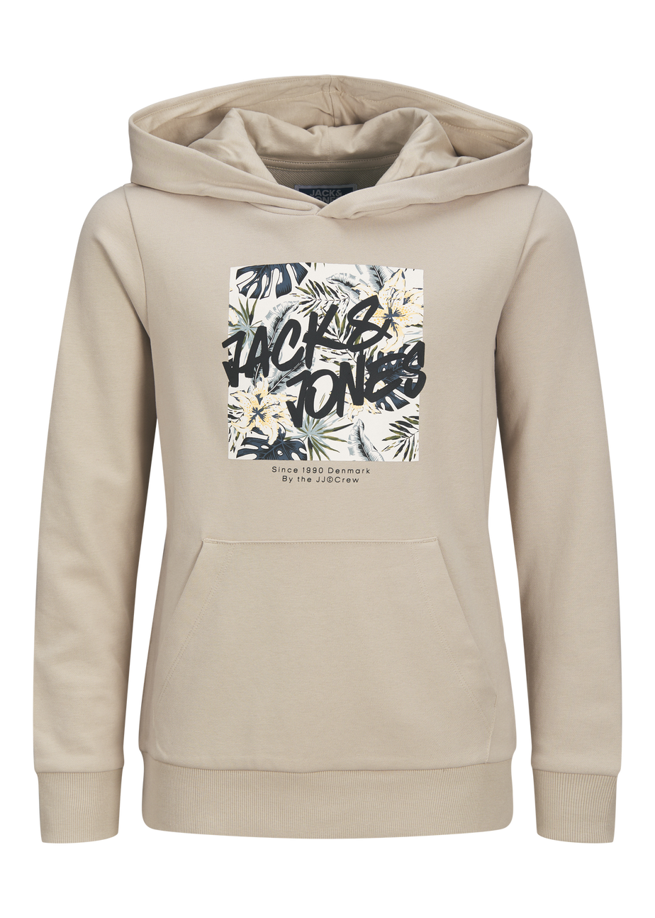 Jack & Jones Kids Beige Hawaii Hoodie (8-16yrs)