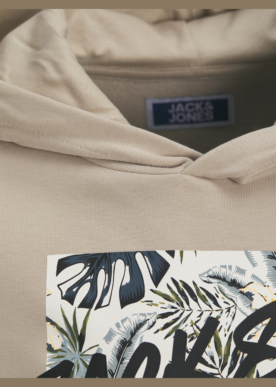 Jack & Jones Kids Beige Hawaii Hoodie (8-16yrs)