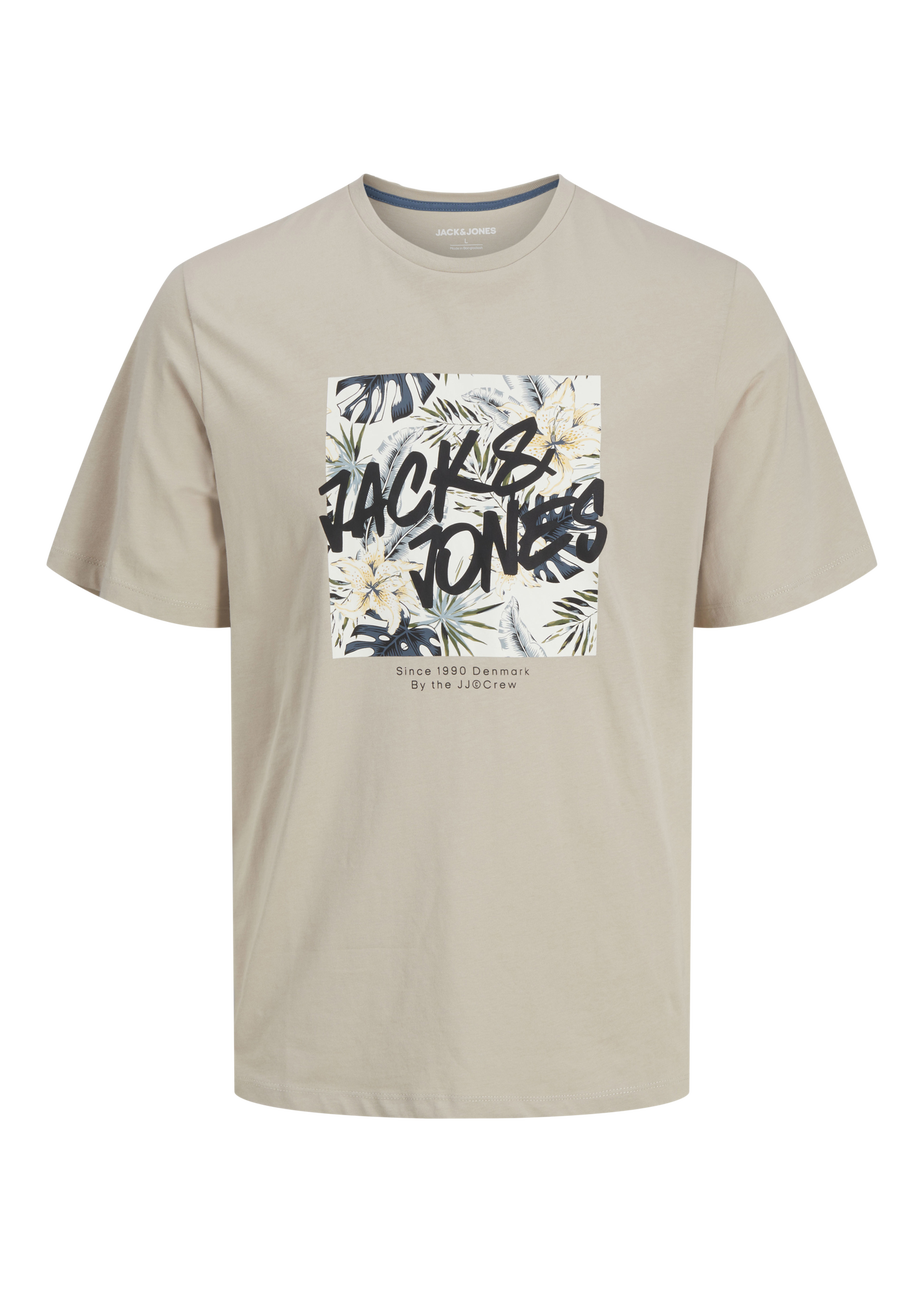 Jack & Jones Kids Beige Hawaii T-Shirt (8-16yrs)