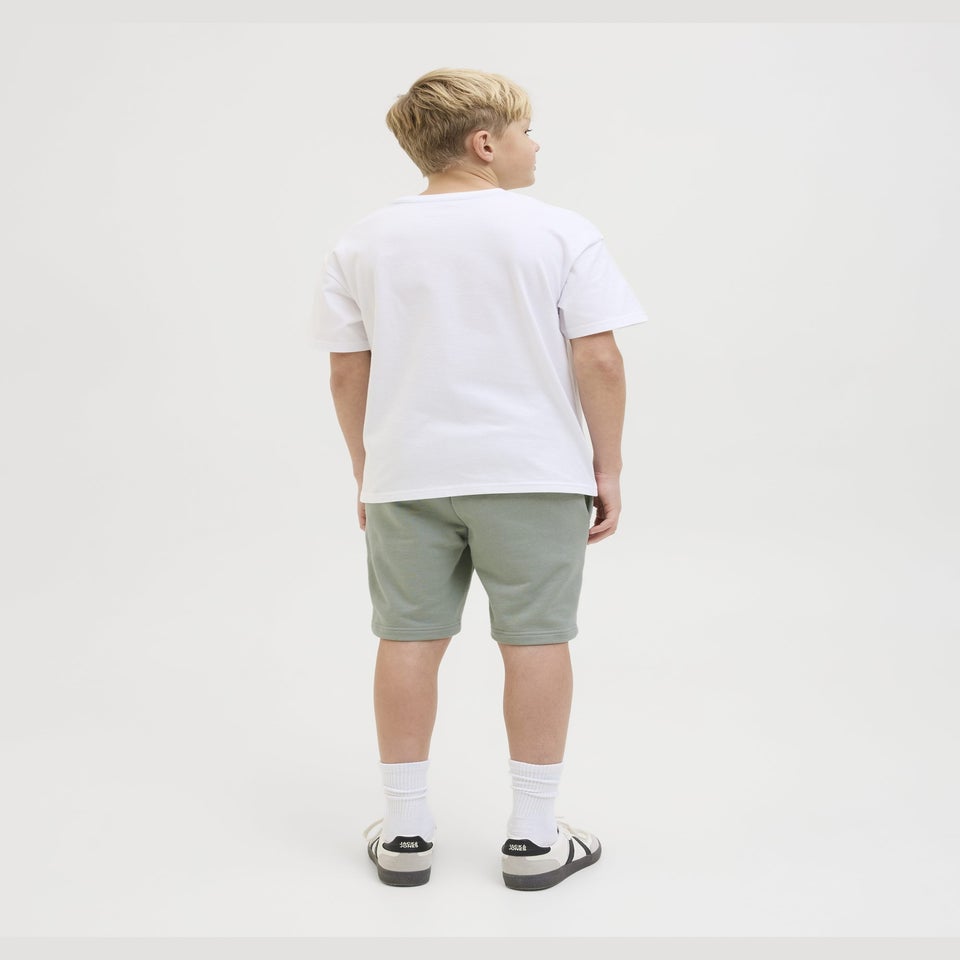 Jack & Jones Green Jogger Shorts (8-16yrs)