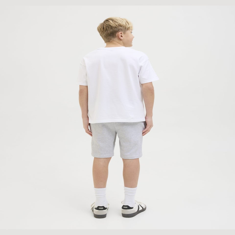 Jack & Jones Boys White Gordonbeau Shorts (8-16yrs)